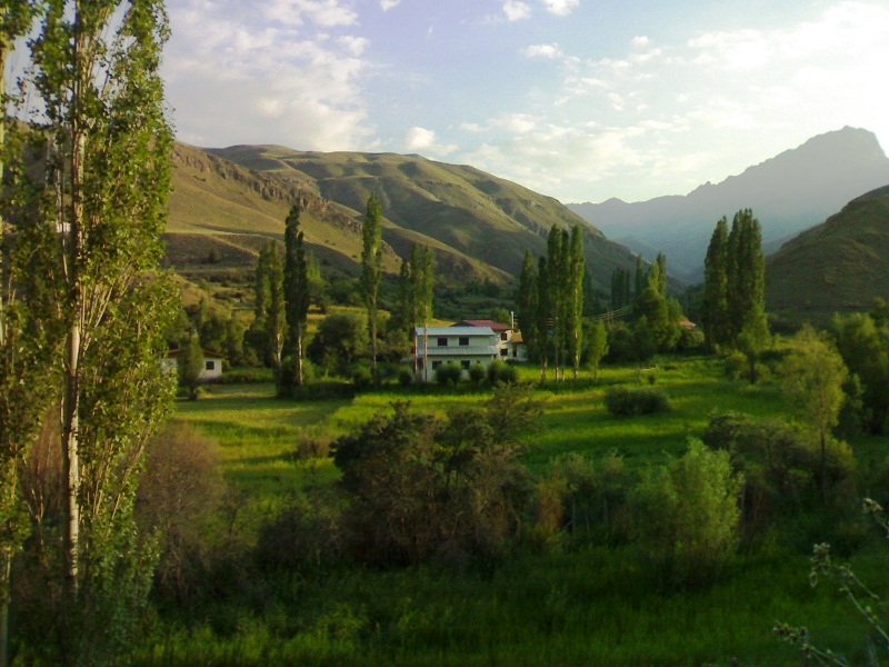 شهرستان بلده - روستای میناک